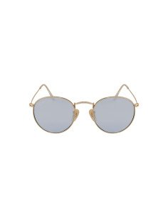 Ray Ban Rb3447 001/62 Round Metal Azul Transparente Dorado