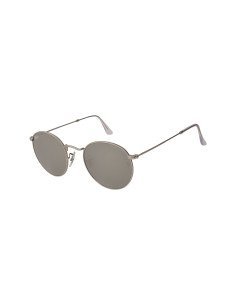 Ray Ban RB3447 019/30 Round Metal Plata Espejo Clasico