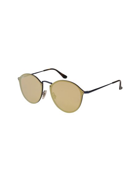 Ray Ban Rb3574n 90387j Round Metal Blaze Amarillo Azul