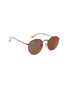 Ray Ban Rb3447 167/2K Round Metal Vino Espejo Bronce