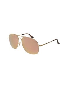 Ray Ban RB3587CH 001/l0 The general Chromance Rosa espejo Dorado