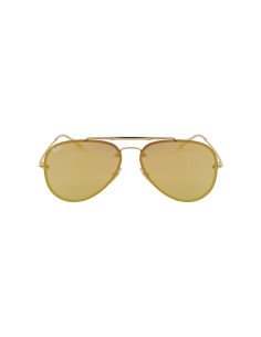 Ray Ban Rb3584n 9084/7j Aviator Blaze Amarillo Espejo Dorado