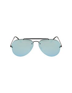 Ray Ban Rb3584n 90827v Aviator Blaze Azul Espejo Negro Icon