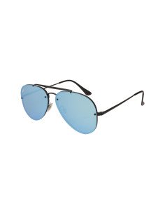 Ray Ban Rb3584n 90827v Aviator Blaze Azul Espejo Negro Icon