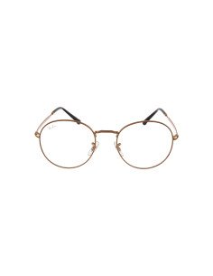 Ray Ban Oftalmico Rb3582v 2943 Round Metal Bronce Original