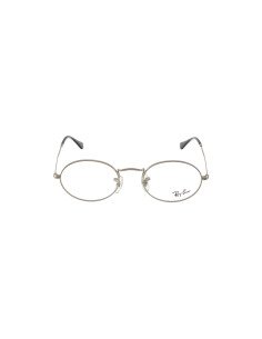 Ray Ban Oftalmico Rb3547v 2502 Oval Optics Plateado Gris