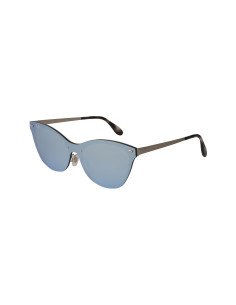 Ray Ban Rb3580n 042/30 Eye Cat Blaze Plata espejo gris Original