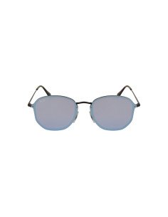 Ray Ban Rb3579n 153/7v Hexagonal Blaze Azul Espejo Negro