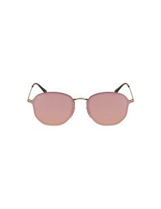 Ray Ban Rb3579n 001/e4 Hexagonal Blaze Rosa Espejo Dorado