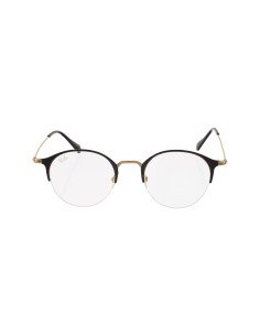 Ray Ban Oftalmico Rb3578v 2905 Round Metal Cafe Dorado Icon