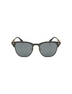 Ray Ban Rb3576n 917280 Clubmaster Blaze Azul transparente Dorado Original