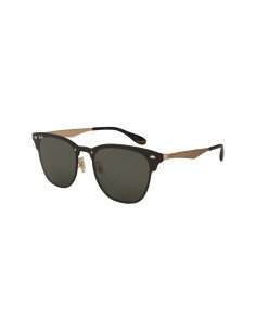 Ray Ban Rb3576n 043/71 Clubmaster Blaze Negro Dorado G-15