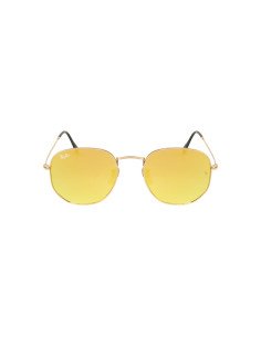 Ray Ban Rb3548n 001/93 Hexagonal Flat Lenses Dorado Espejo