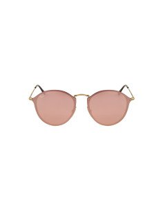 Ray Ban Rb3574n 001/4e Round Metal Blaze Rosa Dorado