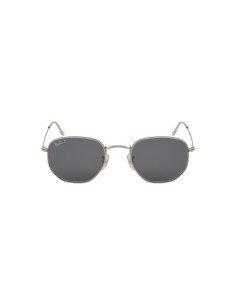 Ray Ban RB3548N 003/02 Hexagonal Gris Plata Polarizado