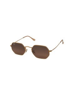 Ray Ban Rb3556n 9069A5 Octagonal Flat Cafe Degradado Bronce