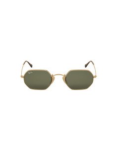Ray Ban Rb3556n 001 Octagonal Flat G-15 Gold Classic