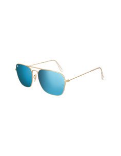 Ray Ban Rb3136 112/17 Caravan Azul Espejo Dorado Icon
