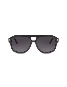 Gucci GG1263S 001 Aviator Shape Black Gold