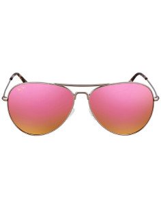 Maui Jim MJ-264 16R Mavericks Aviator Titanium Polarized Pink