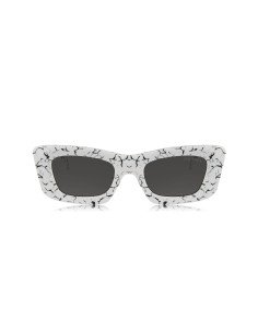 Prada SPR 13ZS 17D-5S0 Square Fashion White Marble