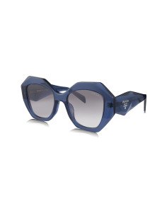 Prada SPR 16WS 08Q-08I Oversized Geometric Blue