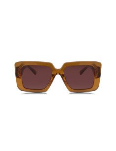 Prada SPR 23YS 17O-60B Square Shape Transparent Brown