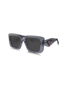 Prada SPR 23YS 19O-70B Square Shape Transparent Graphite