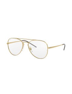 Ray Ban Oftalmico RB6413 2500 New Aviator Gota Dorado Clasico