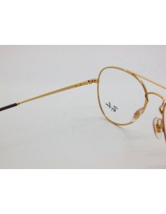 Ray Ban Oftalmico RB6413 2500 New Aviator Gota Dorado Clasico
