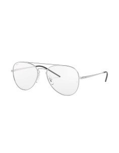Ray Ban Oftalmico RB6413 2501 New Aviator Plateado Gota