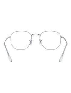 Ray Ban Oftalmico RB6448 2501 Hexagonal Optics Plateado Original