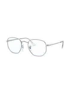 Ray Ban Oftalmico RB6448 2501 Hexagonal Optics Plateado Original