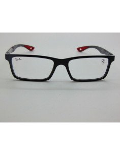 Ray Ban Oftalmico RB8901M F632 Square Scuderia Ferrari COLLECTION negro