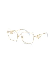 Prada SPR A51V ZVN-1O1 Oftalmico Square Shape Gold