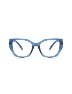 Prada SPR 18WV 08Q-1O1 Oftalmico Square Shape Blue crystal