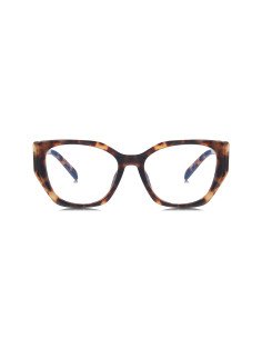 Prada SPR 18WV 07R-1O1 Oftalmico Square Shape Brown