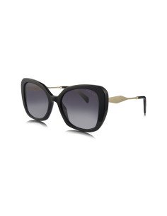 Prada SPR 03Y 1AB-0A7 Square Shape Black Gradient