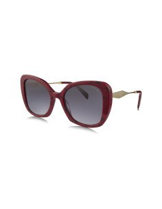 Prada SPR 03Y 15D-09S Square Shape Red Marble Gradient