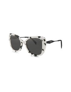 Prada SPR 03Y 02Y-5S0 Square Shape White Marble