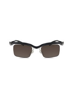 Prada SPR A15 1AB-8C1 Morph Small Square Shape Dark Brown