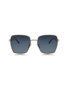 Prada SPR 64Z SVF-09T Square Shape Pink Gold Tortoise