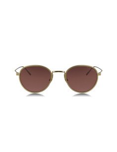 Prada SPR 53WS 06Q-061 Round Titanium Pale Gold