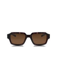 Prada SPR 02ZS 2AU-01D Square Shape Tortoise Polarized