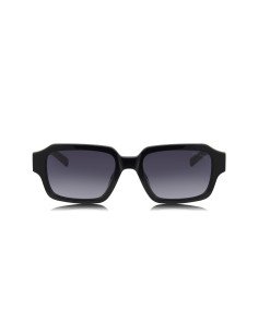 Prada SPR 02ZS 1AB-06T Square Shape Black Dark Grey