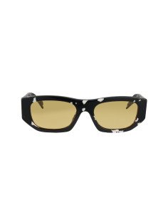 Prada SPR A01S 15O-10C Square Shape Havana Black Yellow