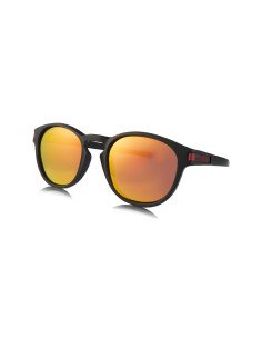 Oakley OO9265 2953 LATCH Matte Black Round Prizm Ruby