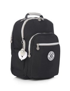 Kipling Seoul Up Backpack KI3864 True Black Tonal V1