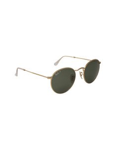 Ray Ban Rb3447 112/58 Round Metal G-15 Gold Polarized