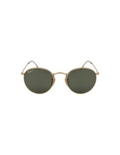 Ray Ban Rb3447 112/58 Round Metal G-15 Gold Polarized